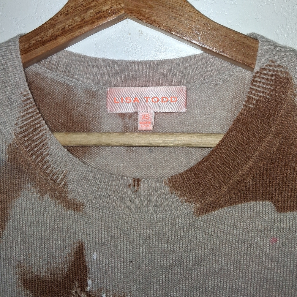 LISA TODD SuperNova Cashmere Sweater - Picture 5 of 7